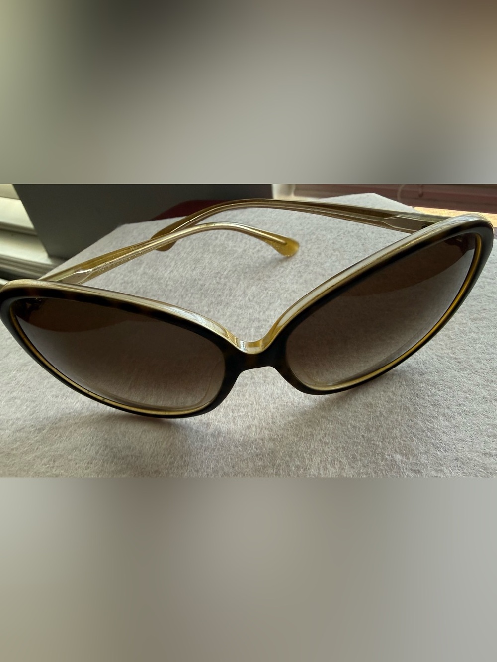 Kate Spade Colette/S Sunglasses Golden Tortoise Large Frames Retro